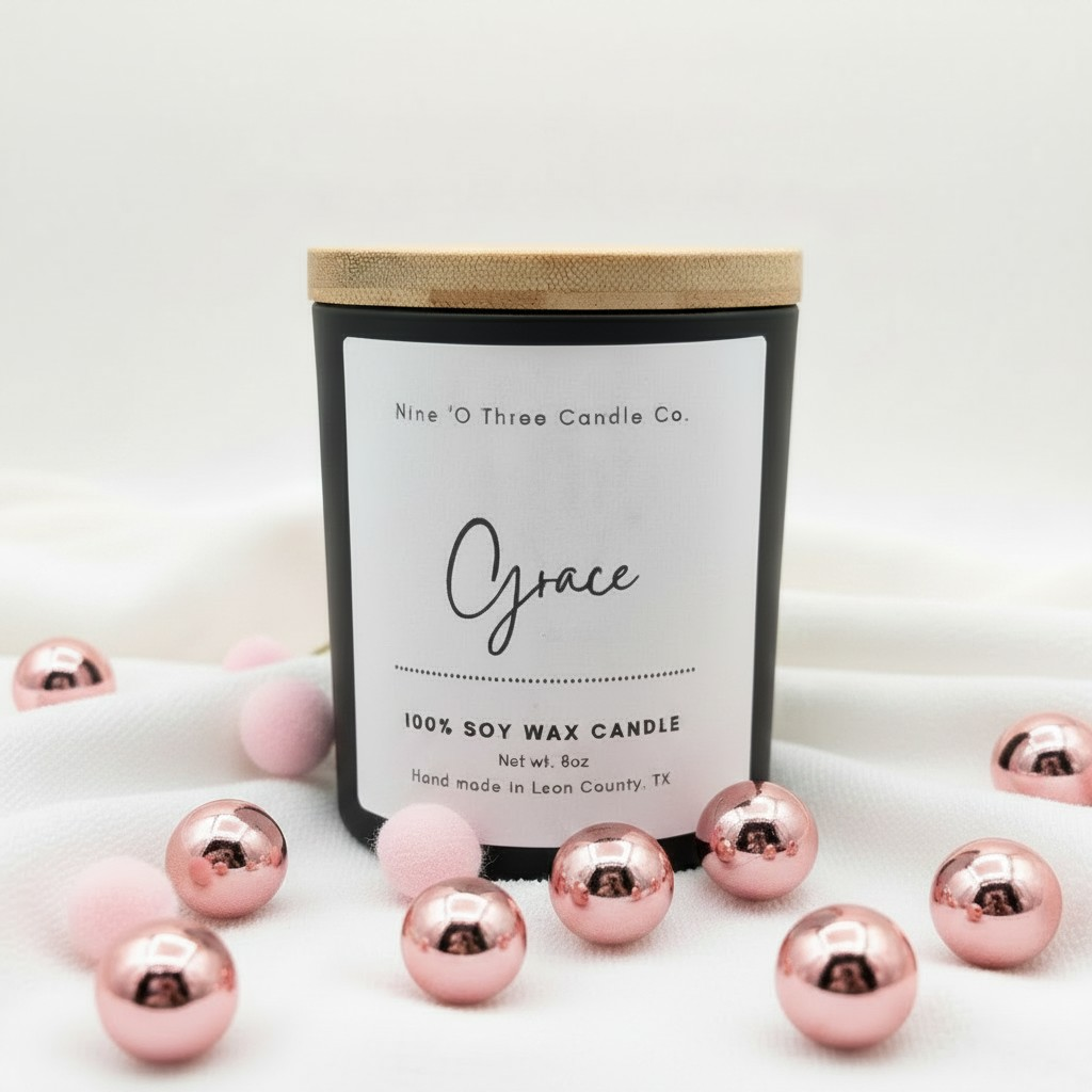 Grace 8oz 100% Soy Candle